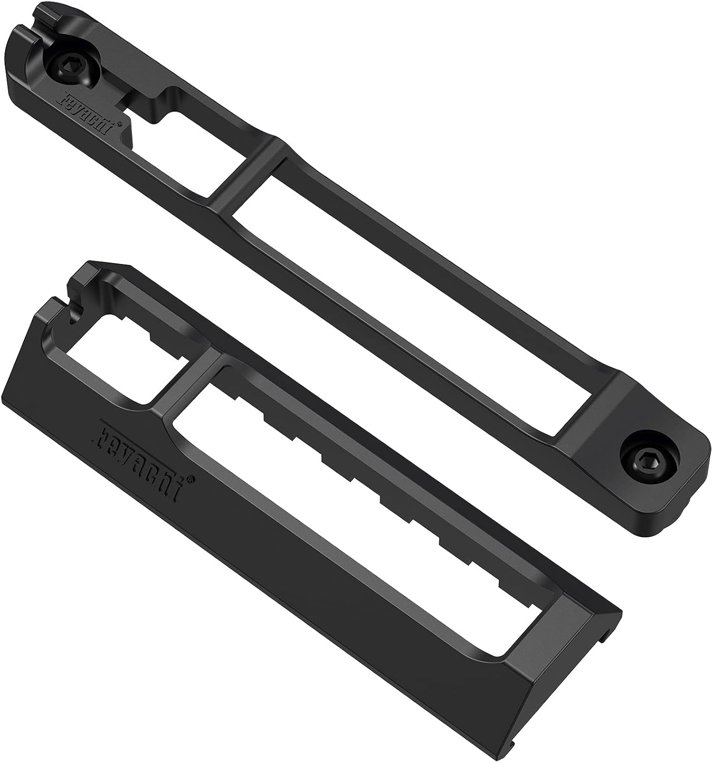Feyachi Tape Pressure Switch Mount Plate for FL11 FL14 FL17 FL22 WL15 WL18 Tactical Flashlight and GL6 Green Laser Sight( MP22 for Mlok Systems, MP23 for Picatinny Rail ) : Sports & Outdoors