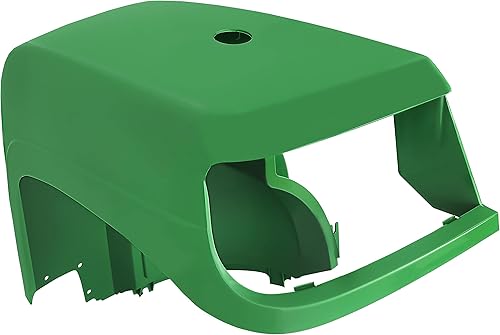 Miniatura 2 de ECOTRIC Guardabarros delantero derecho verde armadura de cuerpo de plástico compatible con John Deere 620i 850D - Serie #s 080001 repuesto para