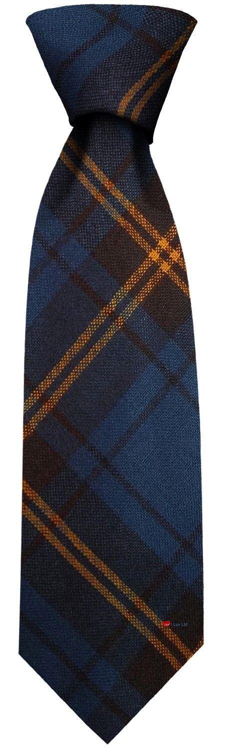 I Luv Ltd Men's Co Sligo Irish Wool Neck Tie In Ireland County Sligo Tartan Plaid