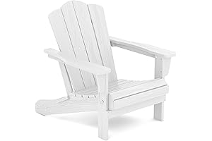 Effortless Comfort: KINGYES Plastic Adirondack Chair