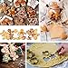 Sunwuun Navidad Cortadores de Galletas, 10 Piezas Acero Inoxidable Navidad Moldes con...