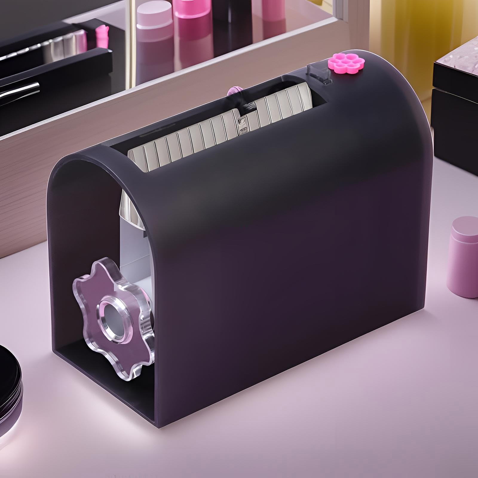 Dispositivo para Extensiones de Pestañas, Dispositivo para Trasplante de Pestañas, Dispositivo para Rejuvenecimiento de Pestañas para Empresas, NEGRO