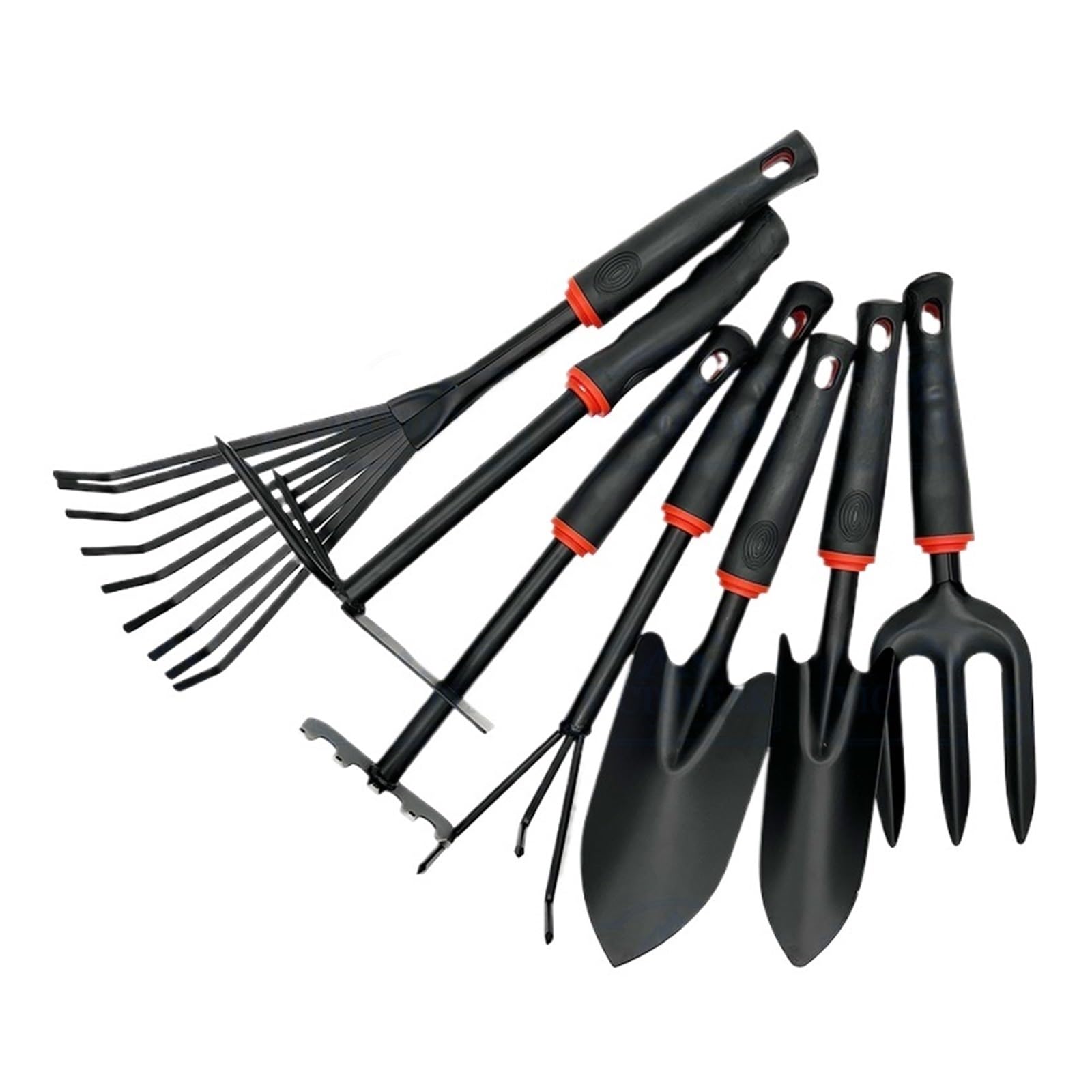 Accessoires de Jardinage ménagers, Outils à Main, Pelle, râteau, Fourchette, Combinaison houe(Premium Package)