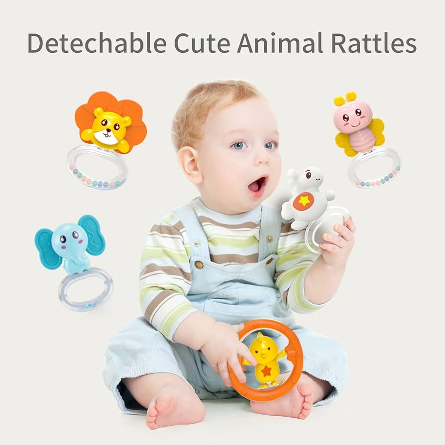 thumbnail image 2 of Buy TUAA Baby Crib Obile,3 In 1 Crib Toys With Reote Control,Projection Night Light, Usic 2 of 12