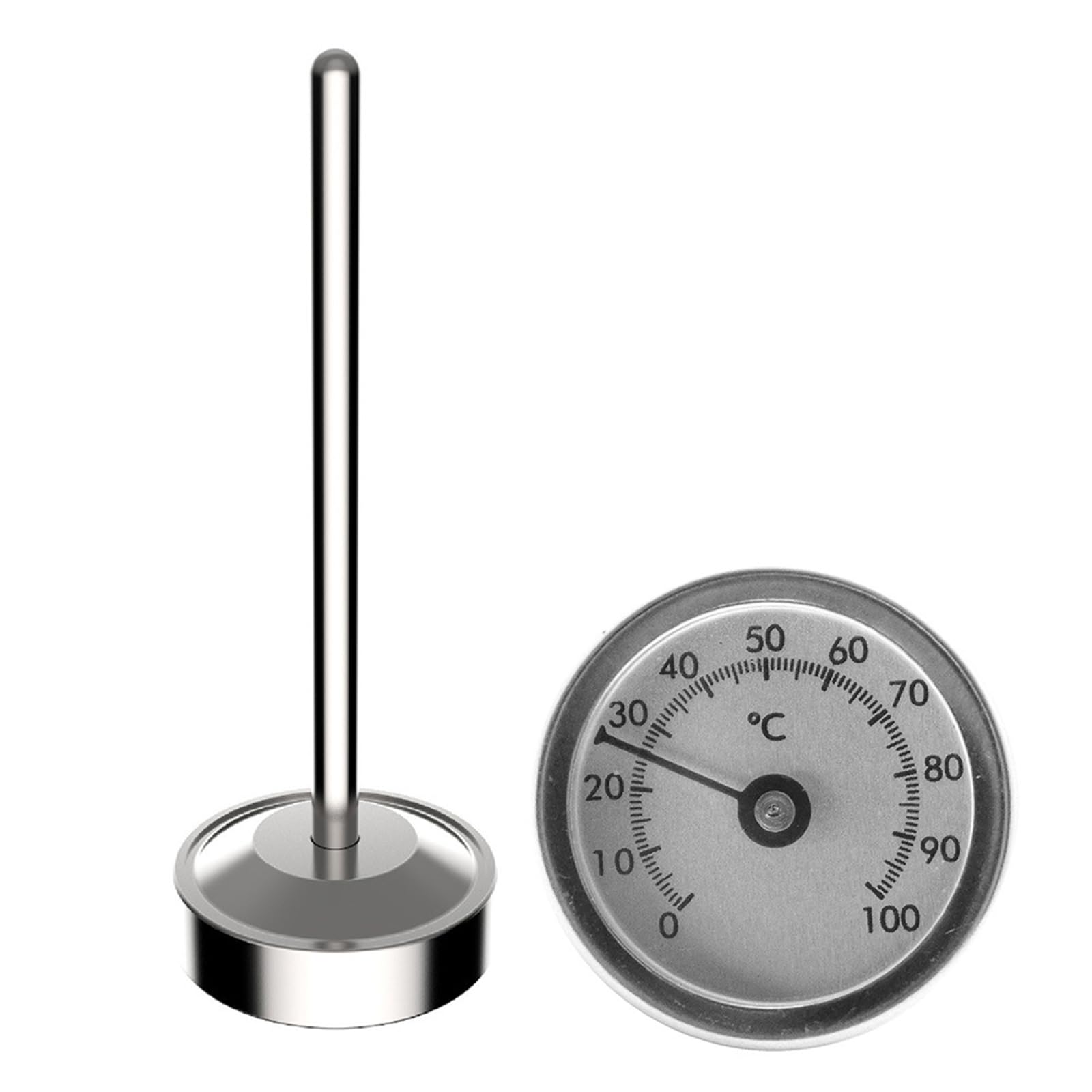 Buxuaaaa B1j Milk Temperature Gauge Kitchen Thermometer Accurate Temperature Meter For Hot Beverages Kitchen Thermometer