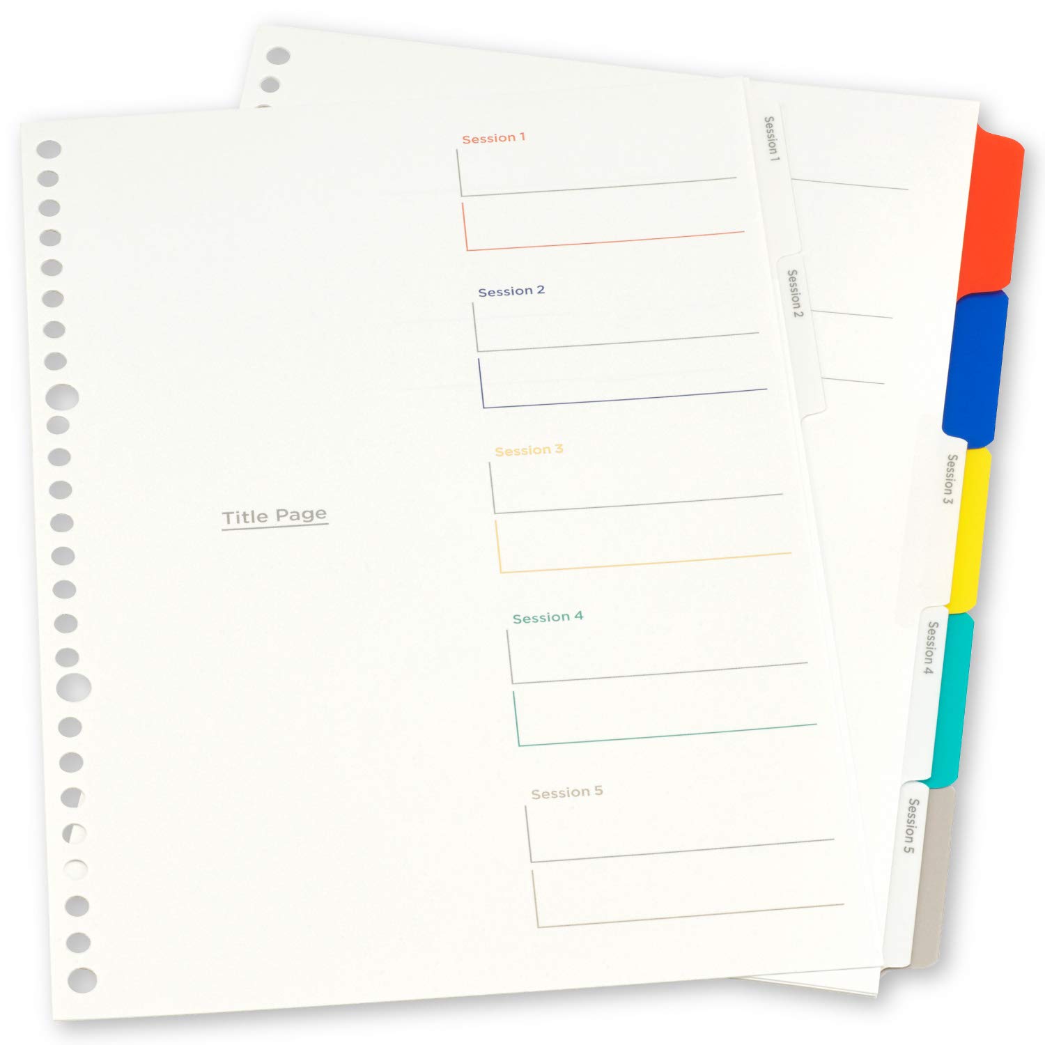 Amazon | マルマン インデックス B5 26穴 (2穴対応) ダブル