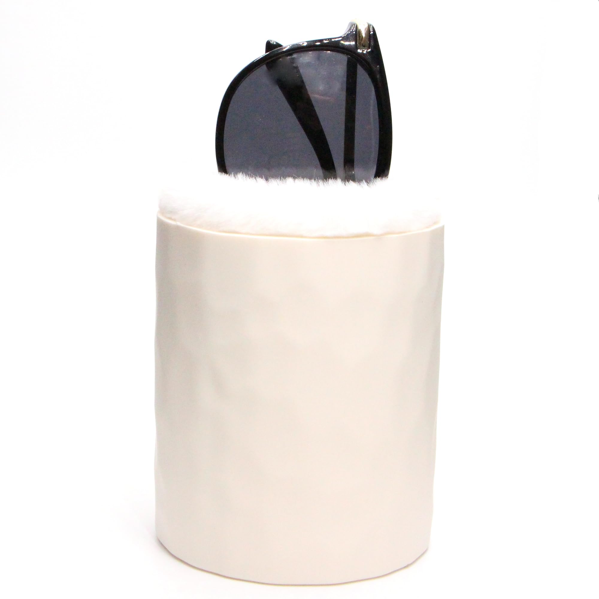 Plush Lined Eyeglasses Holder?Protective Eyeglasses Holder Stand Case, Silicone Glasses Storage Organizer, Anti-scratch Glasses Organizer,non-slip Storage Organizer