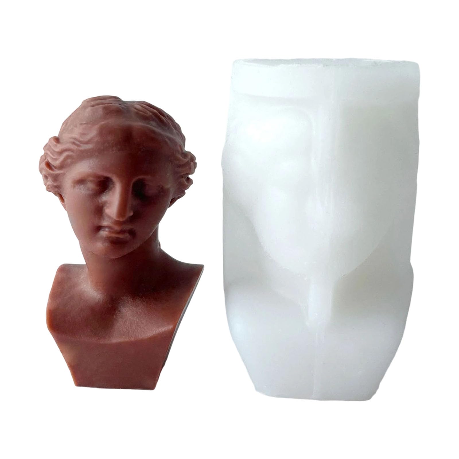 Silicone Busts Shape for Plasters Diffusers and Crafting Supplies Supplies