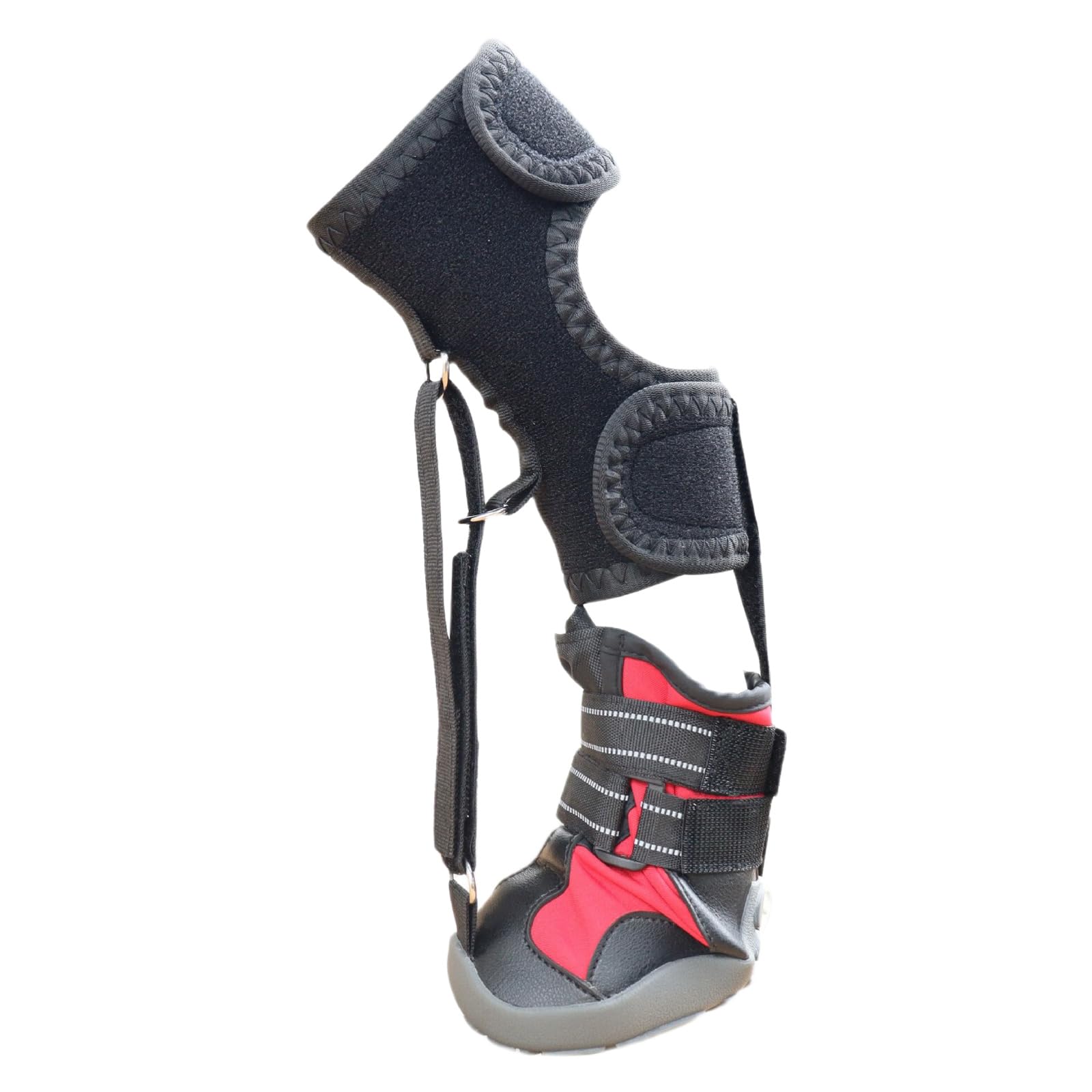WNXGNHO 1 / 2Pcs Not Knuckling Boot Brace Dog Dragging Paws Corrective Shoe to Safely Lift Toes Foot with Reel Not Knuckling Boot for Dragging Paws