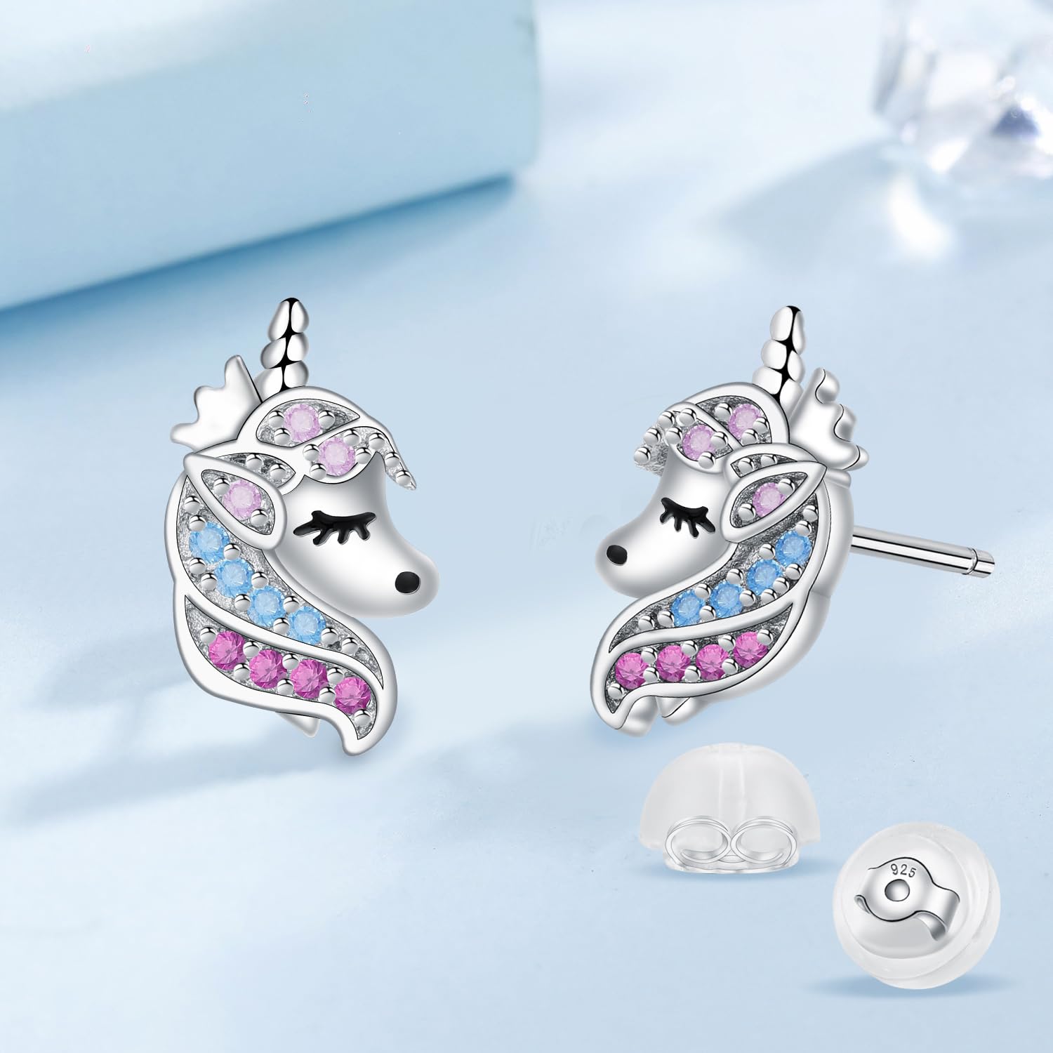 Arrebol Orecchini Donna Argento Sterling 925 con Scatola di Gioielli Regalo per Donne Moglie Madri Figlia Sorella