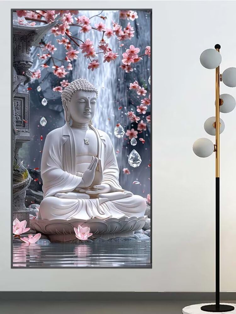 ダイヤモンドペインティング 仏像 A4サイズ Amazon.co.jp: 仏陀 ダイヤモンドアート キット, ダイヤモンドアート
