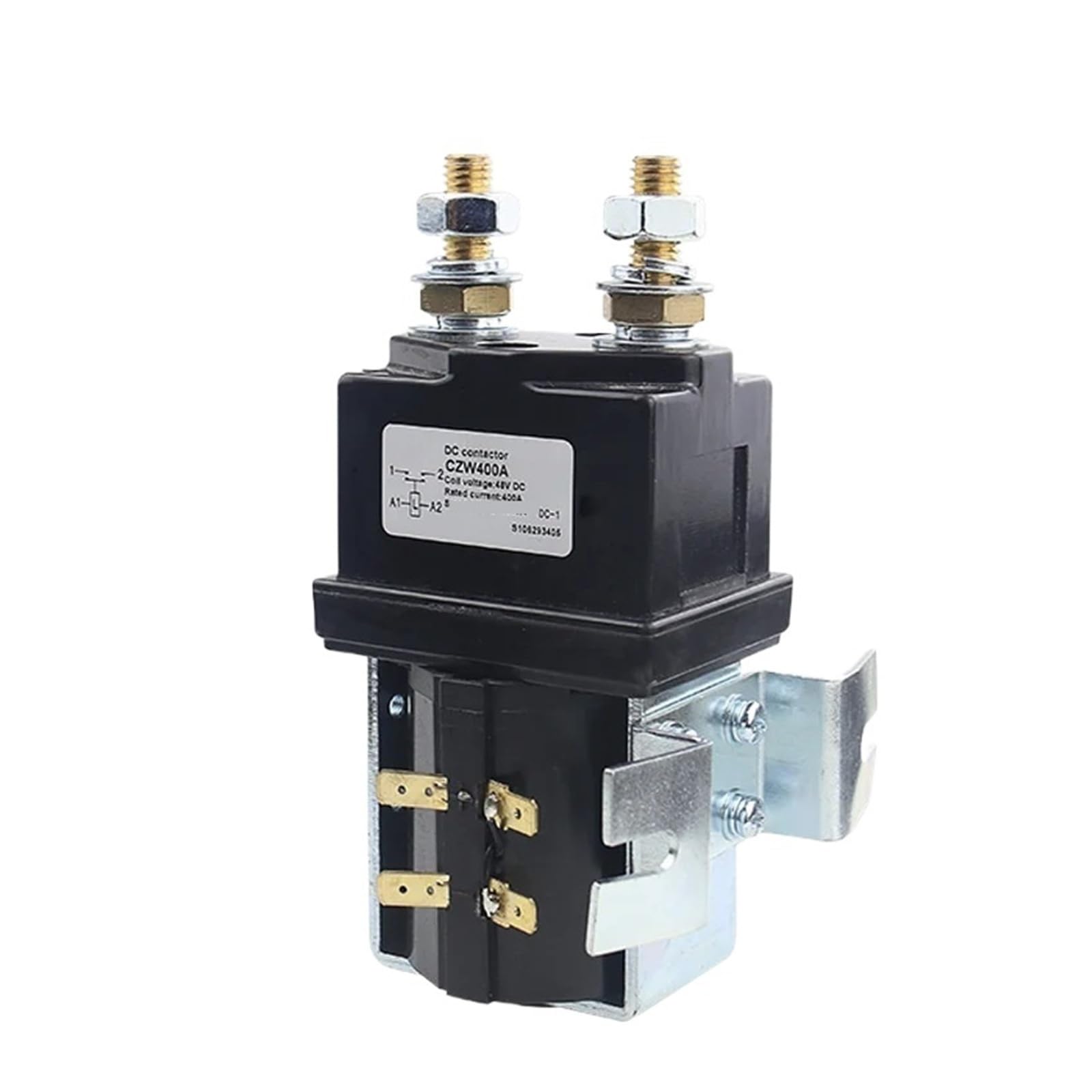 WCNGRFRNB DC contactor SW200 400A DC Contactor Normally Open 12V 24V 36V 48V 60V 72V DC Contactor CZW400A(DC72V 1NO)