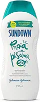 Protetor Solar Corpo e Rosto SUNDOWN® Praia e Piscina FPS 50, 200mL