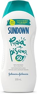 Sundown Praia e Piscina Corpo e Rosto FPS 50