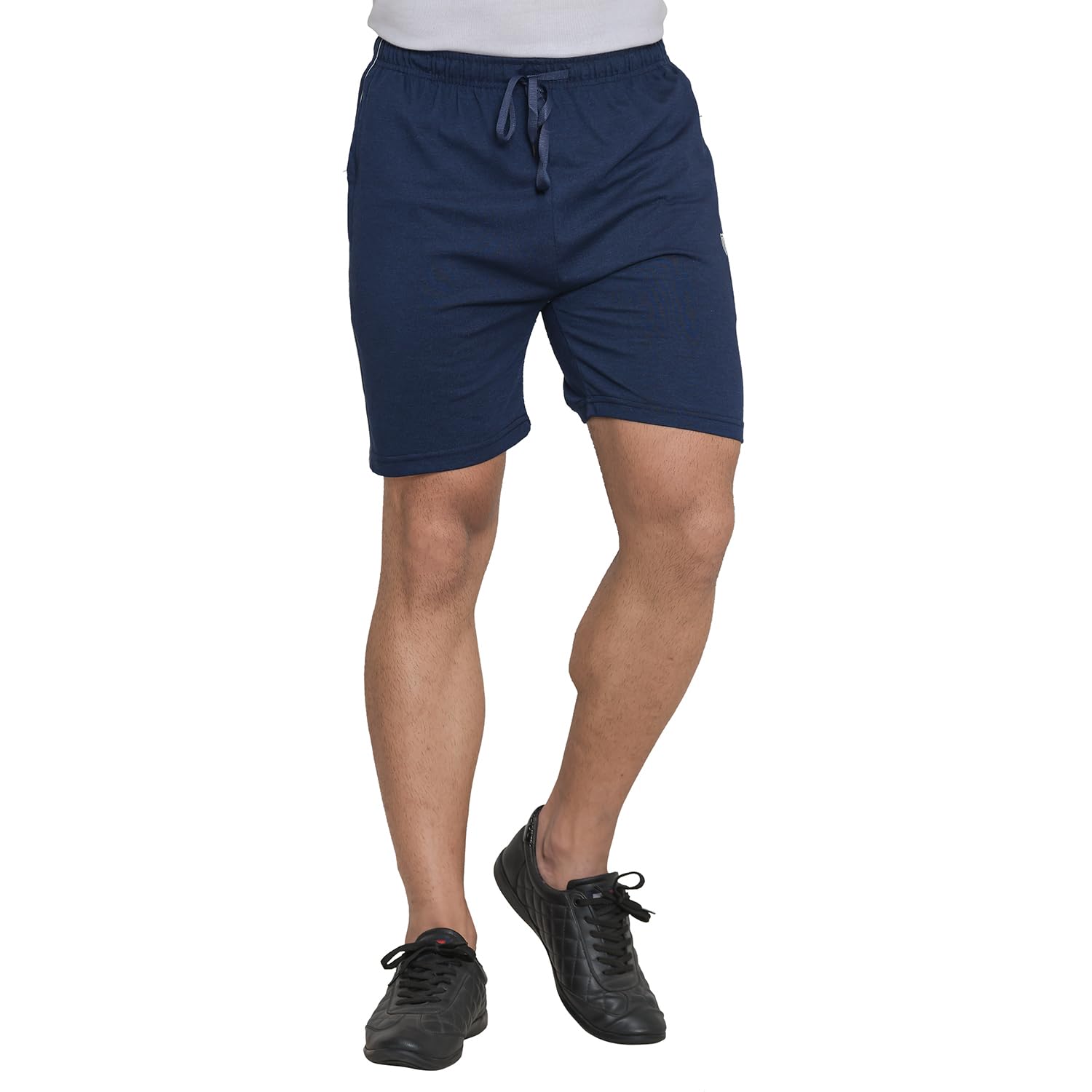 Men's Athletic Drawstring Shorts, Casual Cotton Blend-image-37