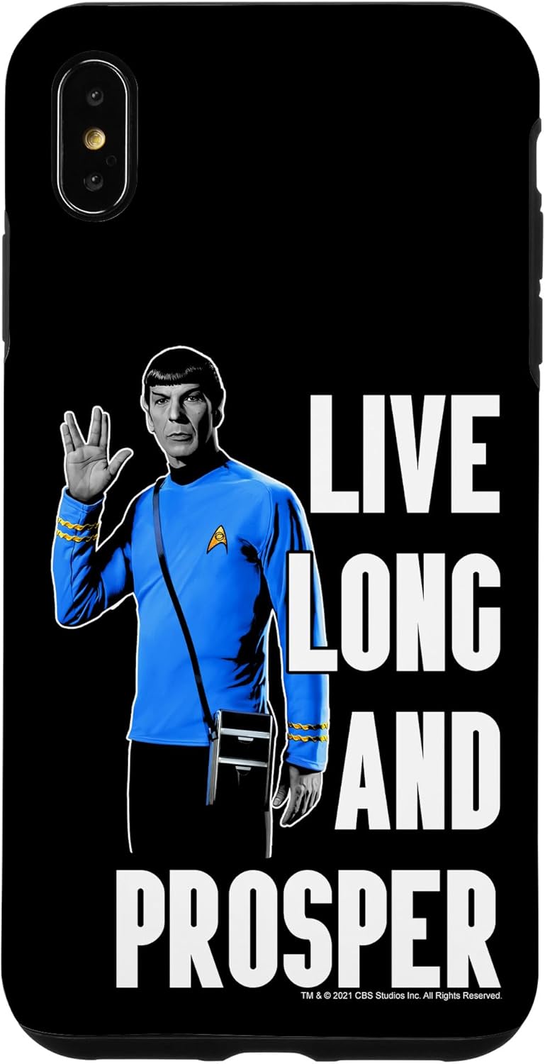 iPhone 14 Pro Max Star Trek Spock Live Long And Prosper Case