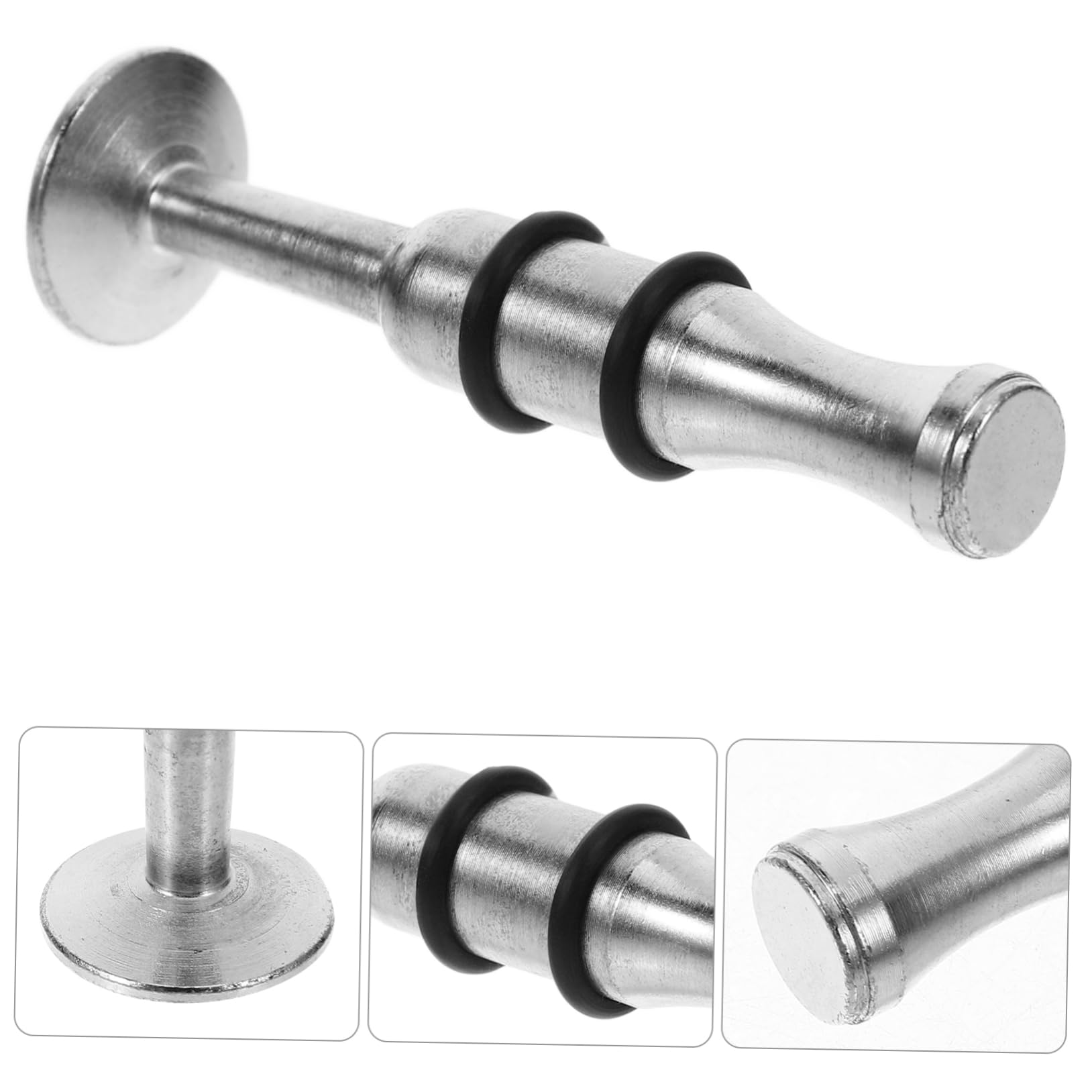 BESTonZON Sturdy Trumpet Mouthpiece Practice Device Silver Trumpet Mouthpiece Mouth Shape Horns