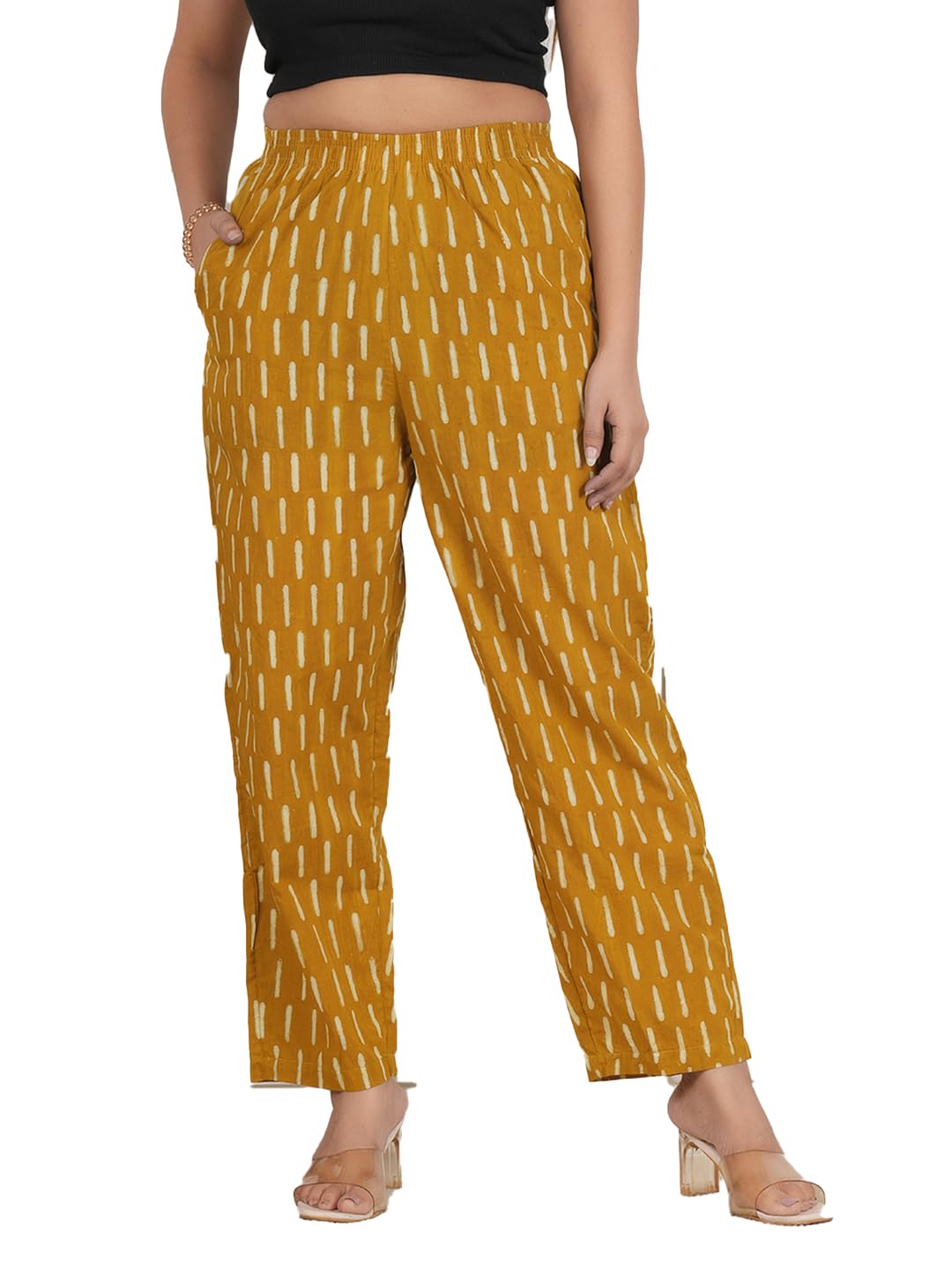 Women's Relaxed Fit Printed Pyjamas Lounge Pants-image-43