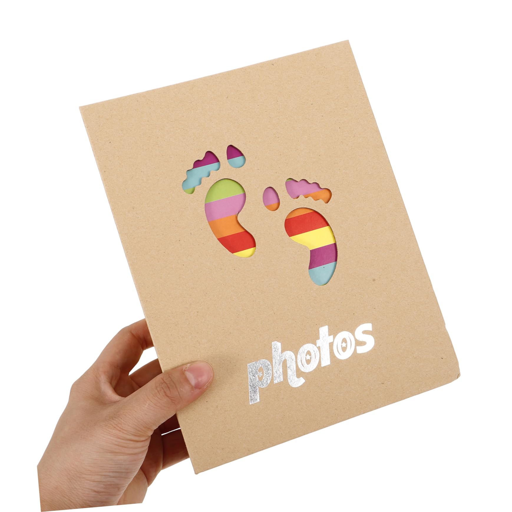PRETYZOOM 6piezas Álbum De Para Bebés Portátil y Álbum De Recuerdos De Crecimiento Infantil Para Familiares y Momentos Especiales