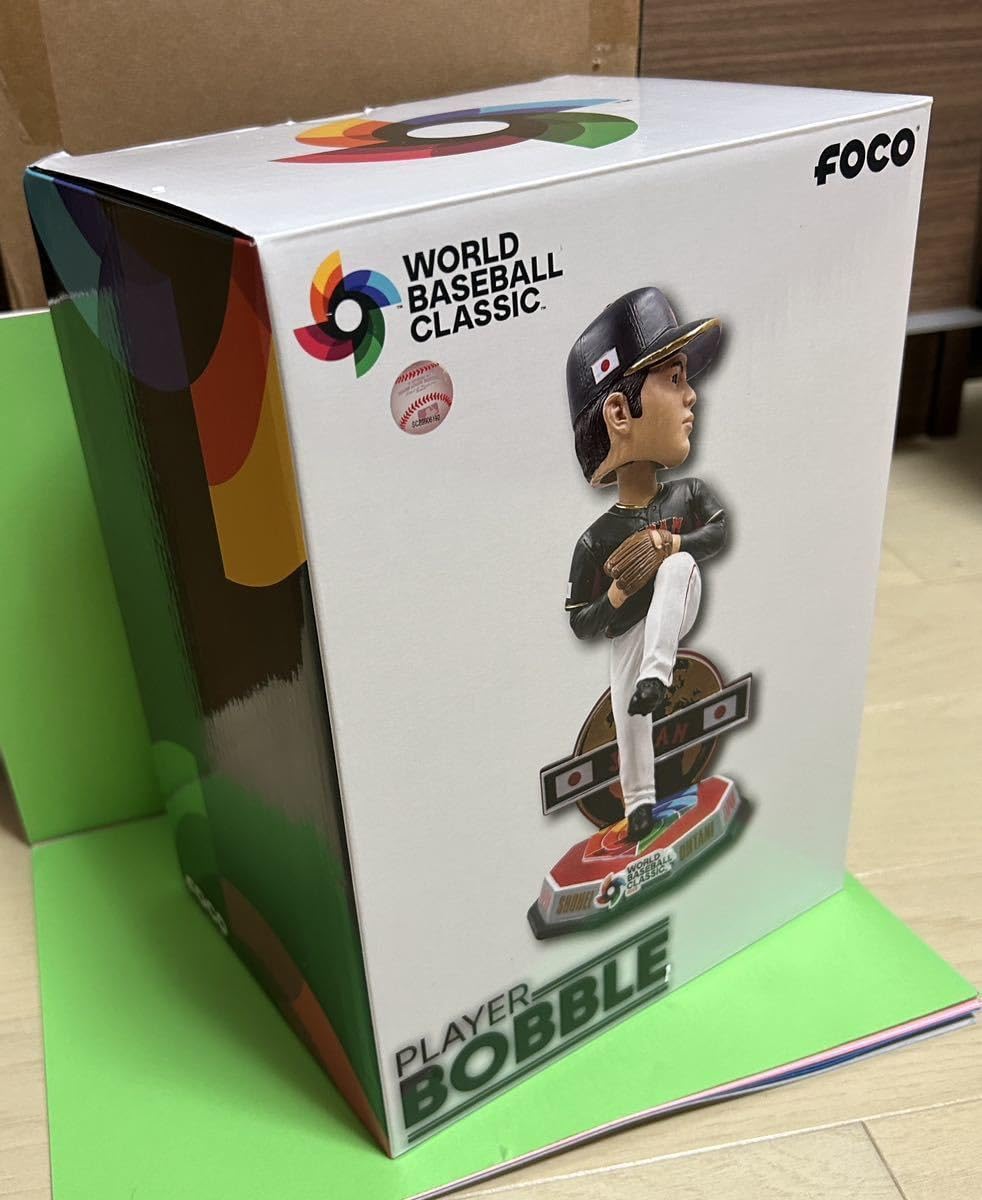 大谷翔平　FOCO社 ボブルヘッド WBC 個数限定版　2個セット Amazon.co.jp: FOCO社 限定360個 大谷翔平 WBC ボブルヘッド バブル