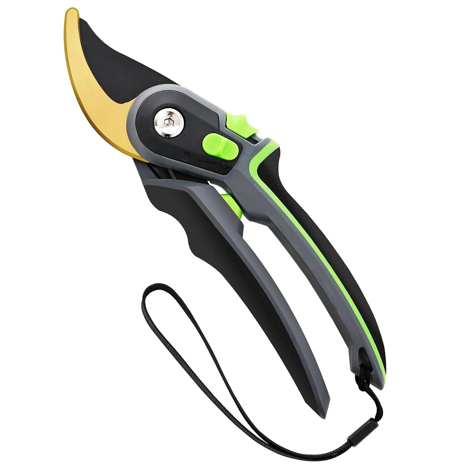 Joyzzz Pruning Scissors Gardening, Garden Pruners, Rust Proof Heavy Duty Gardening Scissors, Garden Cutter Flower Shears Hand, Gardening Tree Trimmers Secateurs Clipping Shears for Gardener's