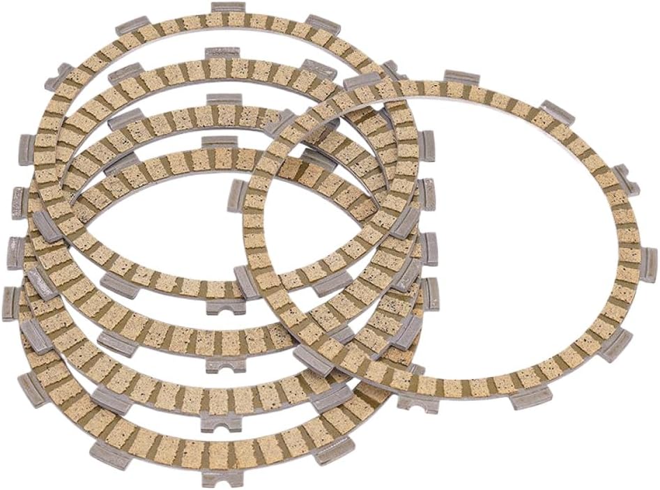 5Pcs Clutch Friction Disc Plate Kit Compatible With Automotive Motorcycle Parts For EX250 250 ABS 250R EX 250 250 R