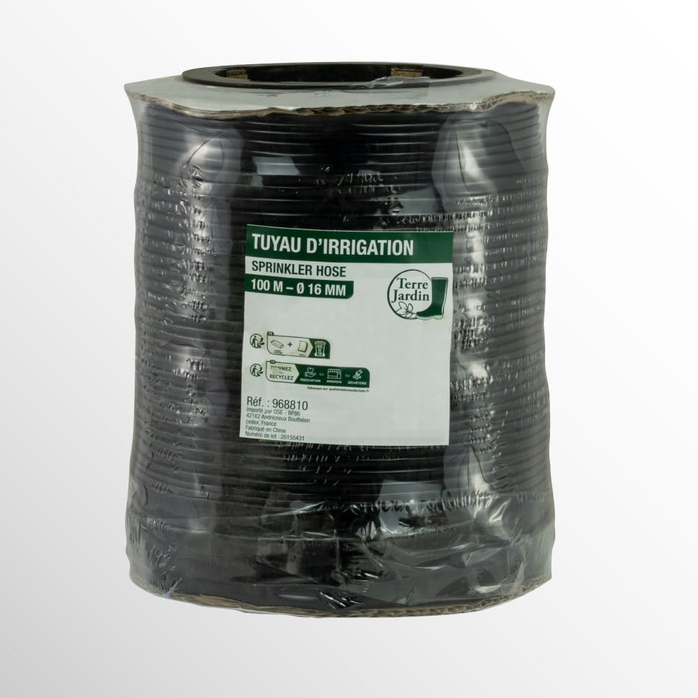 TERRE JARDIN Tuyau Irrigation Goutte à Goutte 100 m Ø16 mm - 1,5 L/h