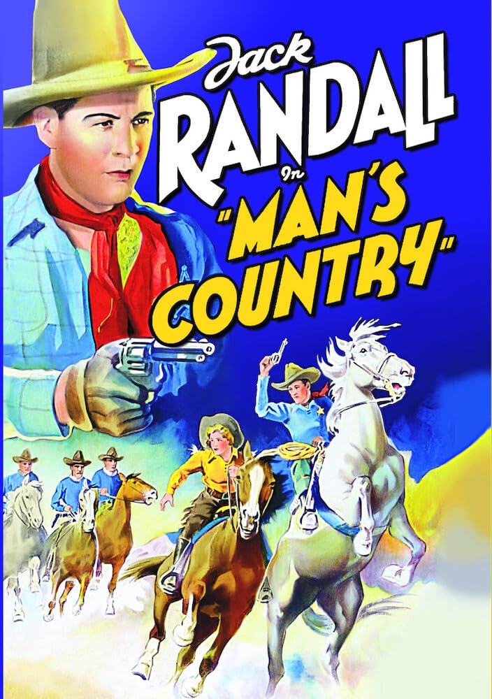 Man's Country DVD 1938 Región 1 NTSC clásico del cine western importado de Reino Unido
