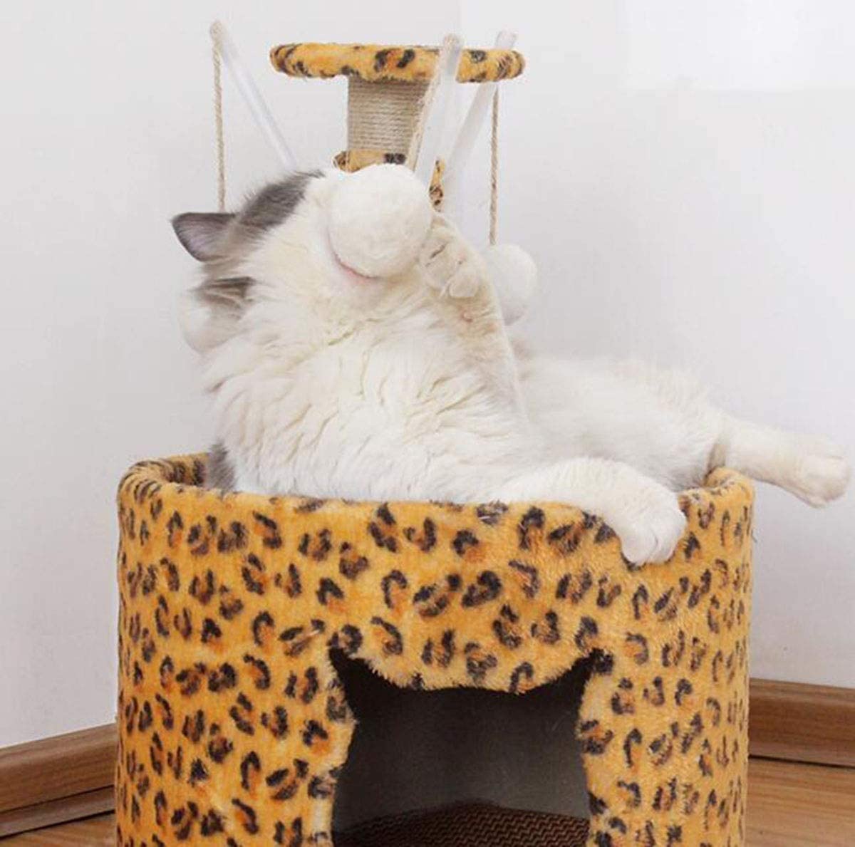 Árbol para Gatos La Arena para Gatos Se Puede Utilizar como Marco De Escalada para Gatos, Tablero De Árbol para Gatos, Plataforma De Salto para Gatos, Juguete para Gatos Casa De Gatos