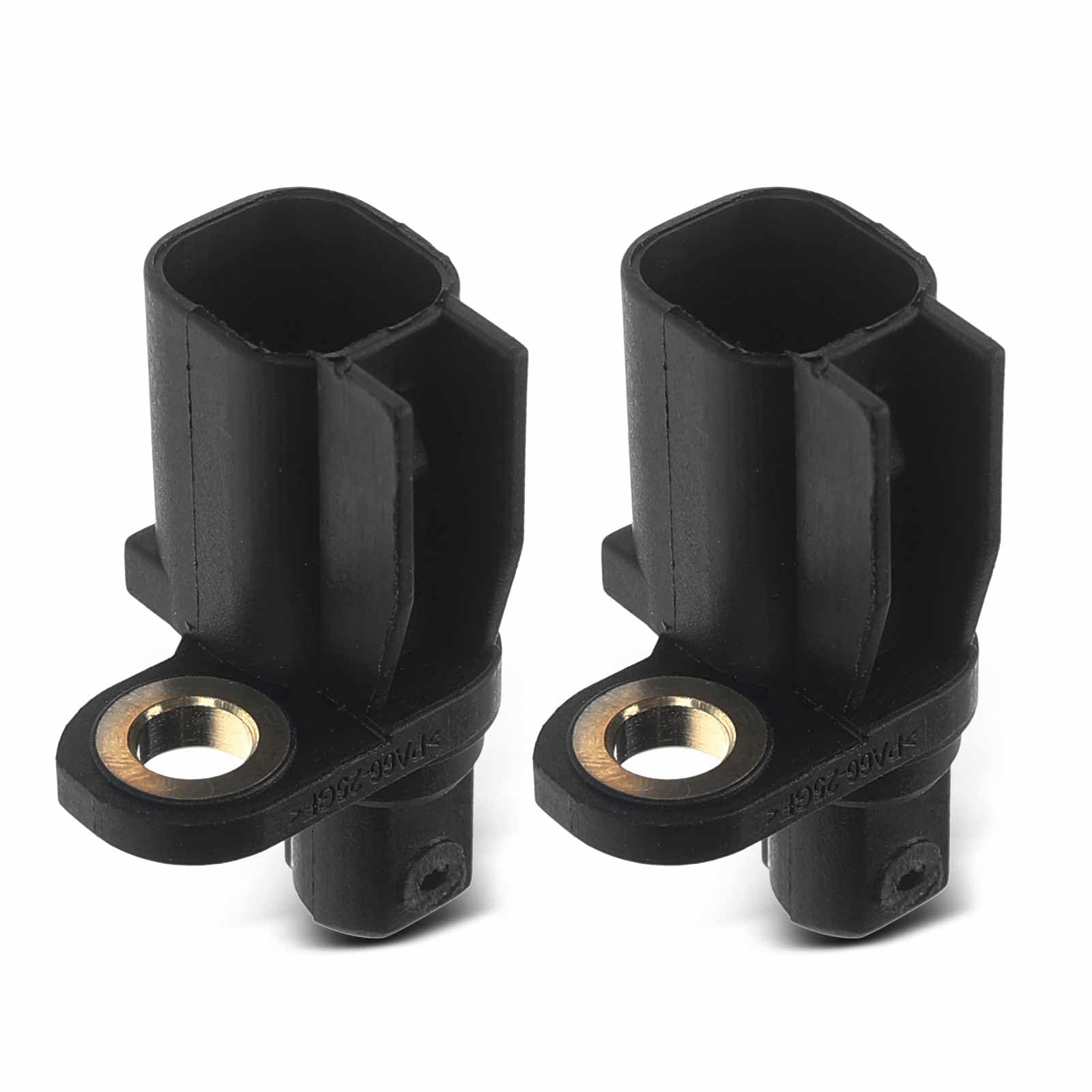 A-Premium Rear Side ABS Wheel Speed Sensor Compatible with Ford, Mazda, Lincoln & Volvo Models - Escape, Focus, C-Max, Transit Connect, 3, 3 Sport, 5, MKC, XC60, S60, XC70, S80, C70-2-PC Set