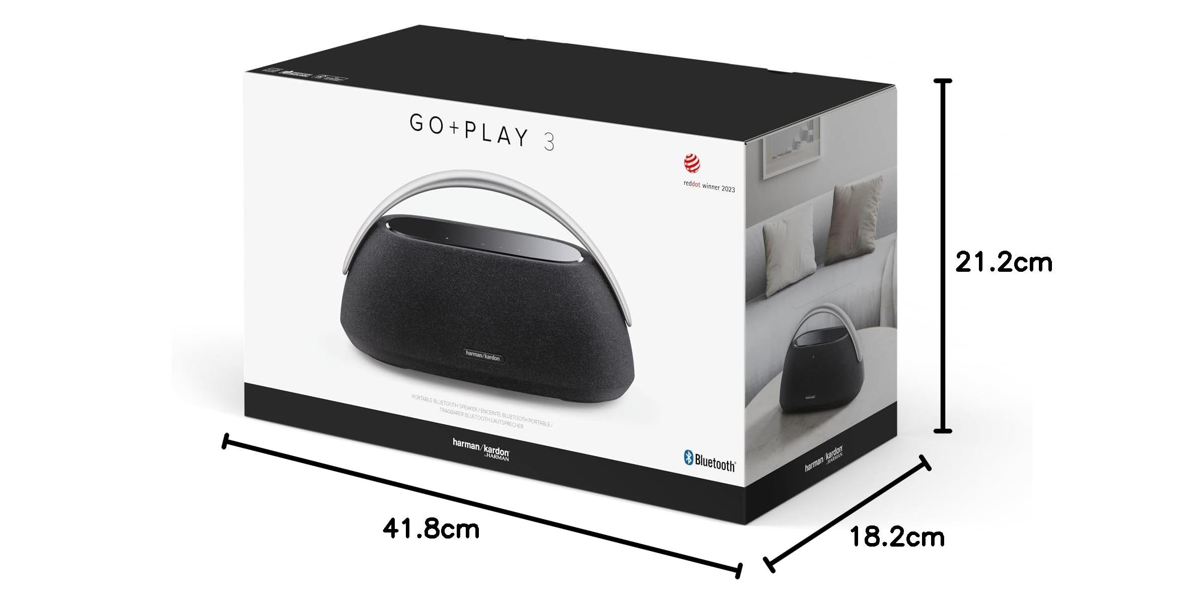 Harman-Kardon Go + Play Portable Bluetooth Speaker (with Dual Mic Harman-Kardon Go + Play Portable Bluetooth Speaker (with Dual Mic