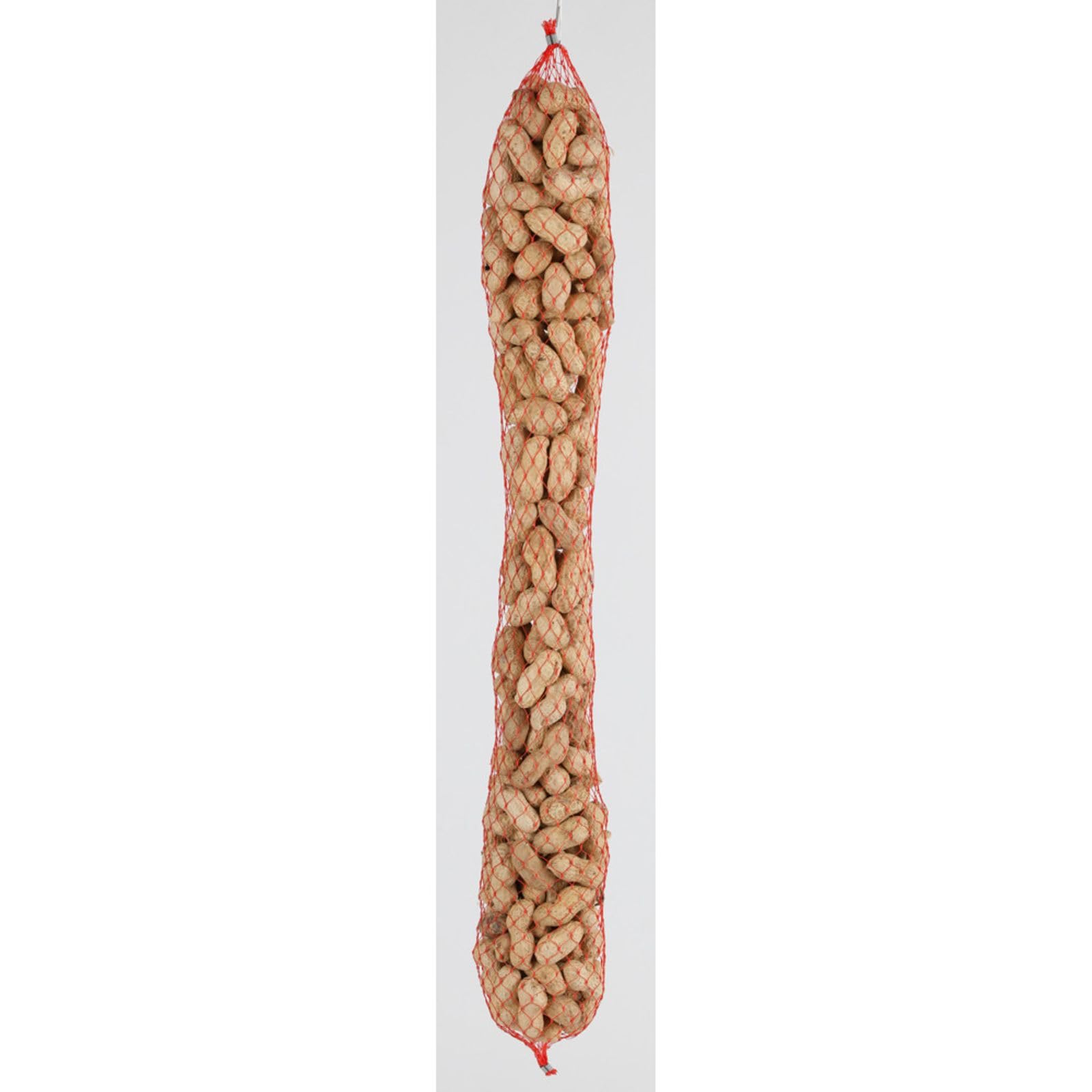Erdnüsse mit Schale 16x400 g Vogelfutter Wildvögel Ganzjahresfutter Netz | 6, 4 kg Vorrat, Ganzjahresfutter, Meisen, Eichhörnchen, energiereich, Garten, Futterstation, natürliche Nahrung
