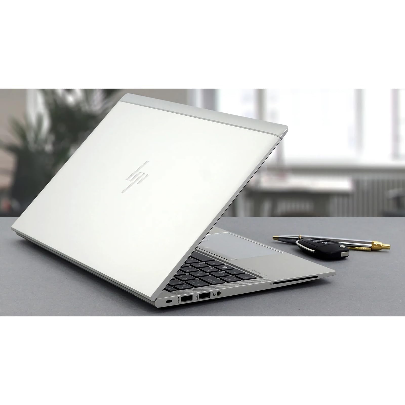 HP EliteBook 840 G7 Business Laptop, 14 pollici FHD (1920 x 1080), Intel Core i7-10810U, 16 GB RAM, 512 GB SSD, US QWERTY Keyboard, Windows 11 Pro (ricondizionato)