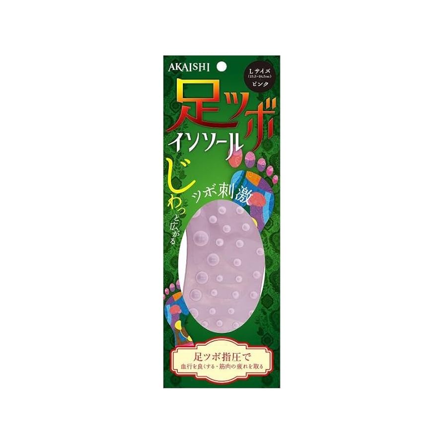 Amazon.co.jp: 足ツボインソール ピンク Lサイズ : ドラッグストア
