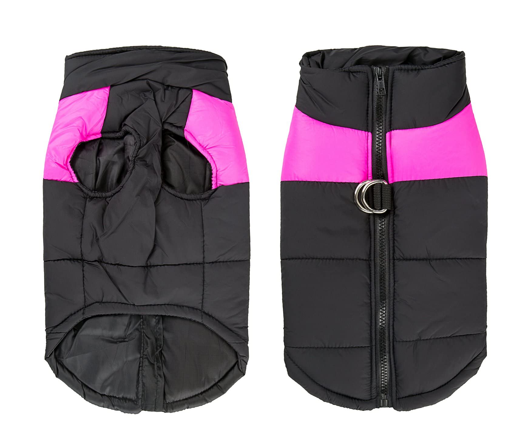 Shinmax Abrigo para perros, abrigo para perros, chaqueta impermeable para perros, chaqueta cálida de invierno para perros pequeños, medianos y grandes, ropa de invierno, chaleco para perros, chaleco