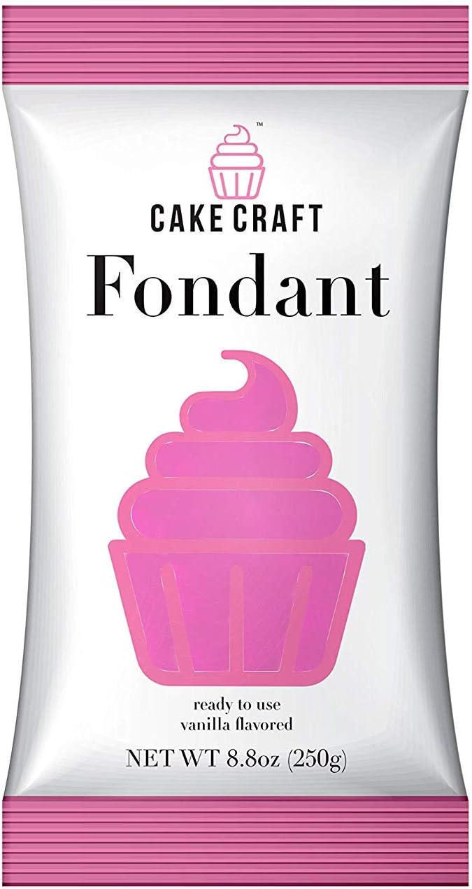 Cake CraftRolled Fondant Blush Pink 8.8 Ounces