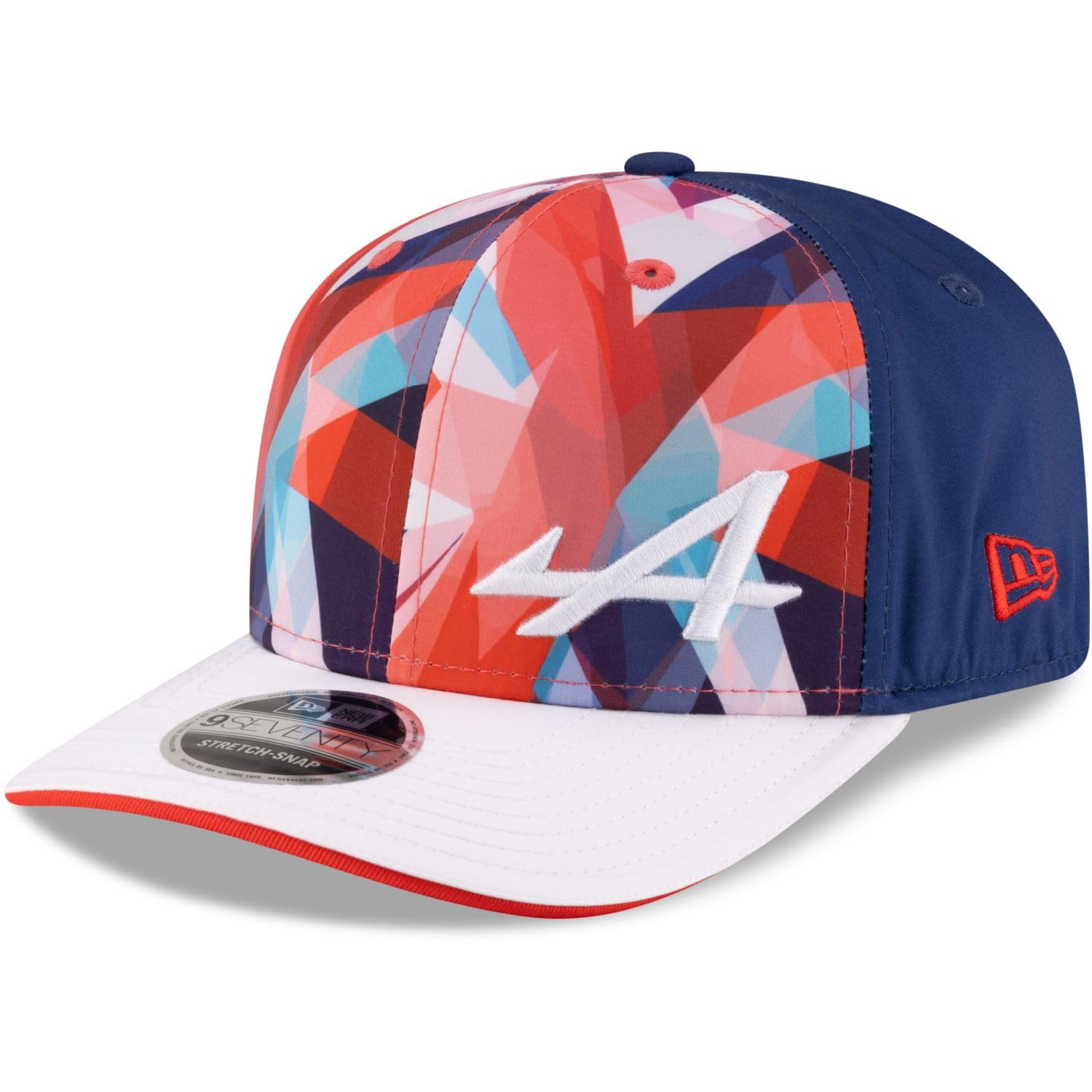 New Era Men's White 9Seventy Snapback Cap - F1 Bwt Alpine Silverstone