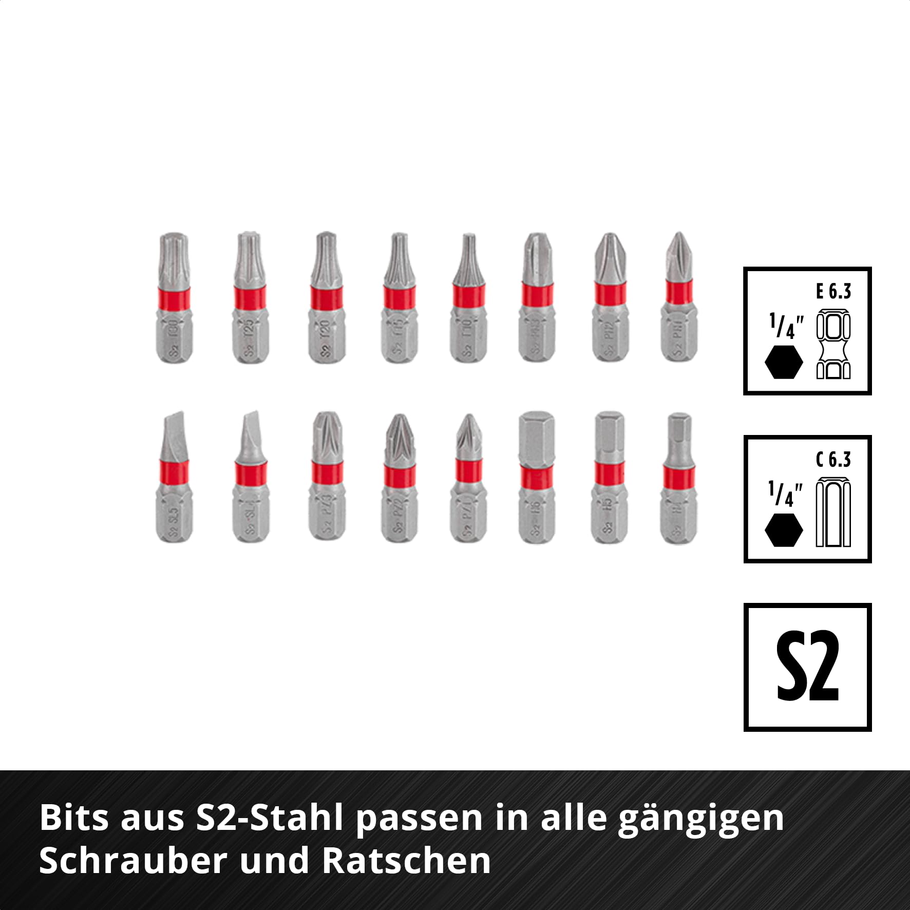 Einhell 37-tlg. Werkzeug-Adventskalender 2025