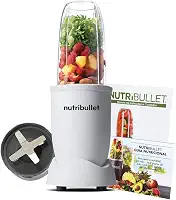 Liquidificador Individual e Extrator de Nutrientes Nutribullet 600W Branco - 5 Itens - 220v.