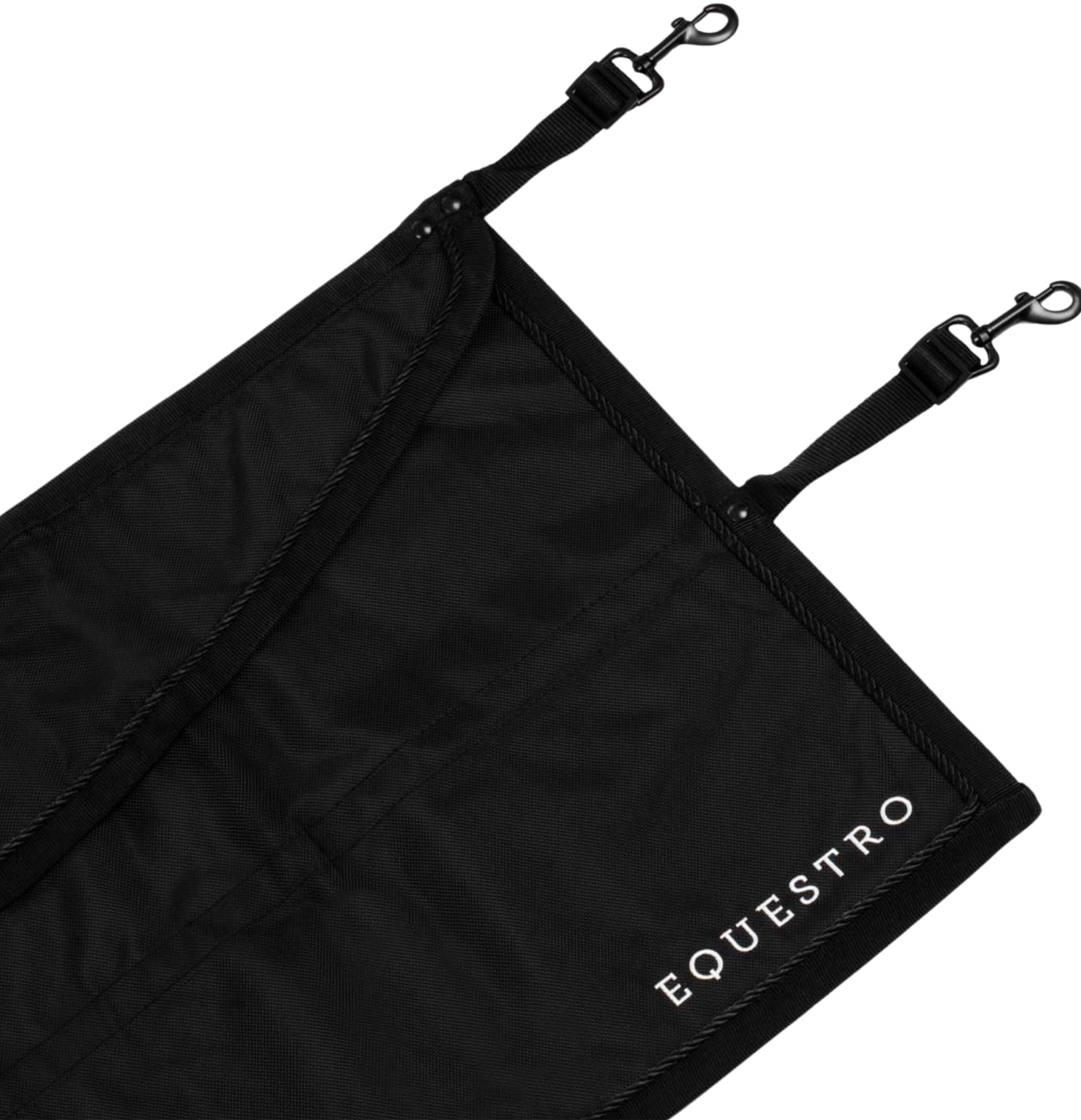 Cancelletto da Box con Logo Ricamato Nero