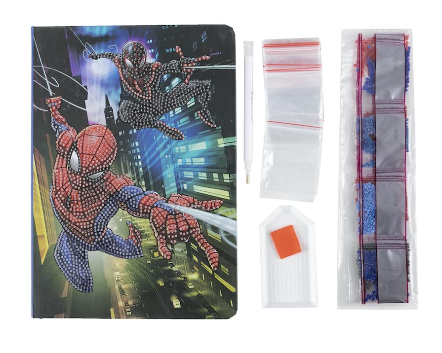 Carnet de notes Spider-Man Crystal Art idée cadeau créative originale - 6