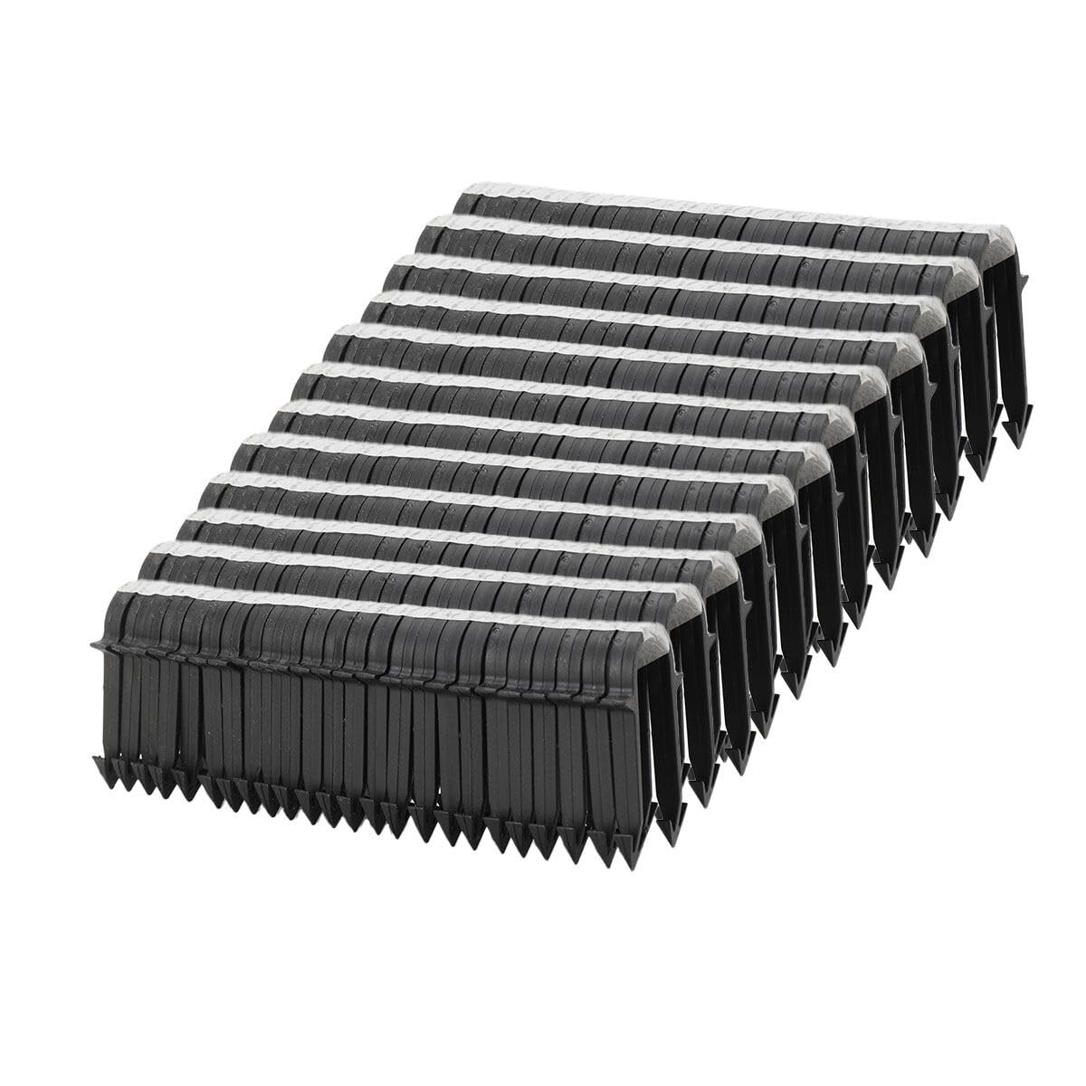 ECUTEEUnderfloor Heating Pipe Clips 300 Clips 60mm Barbed Hook for Secure Pipe Fixing, Works with Clip Gun for Fitting Underfloor Heating Pipes up to 20mm in Diameter