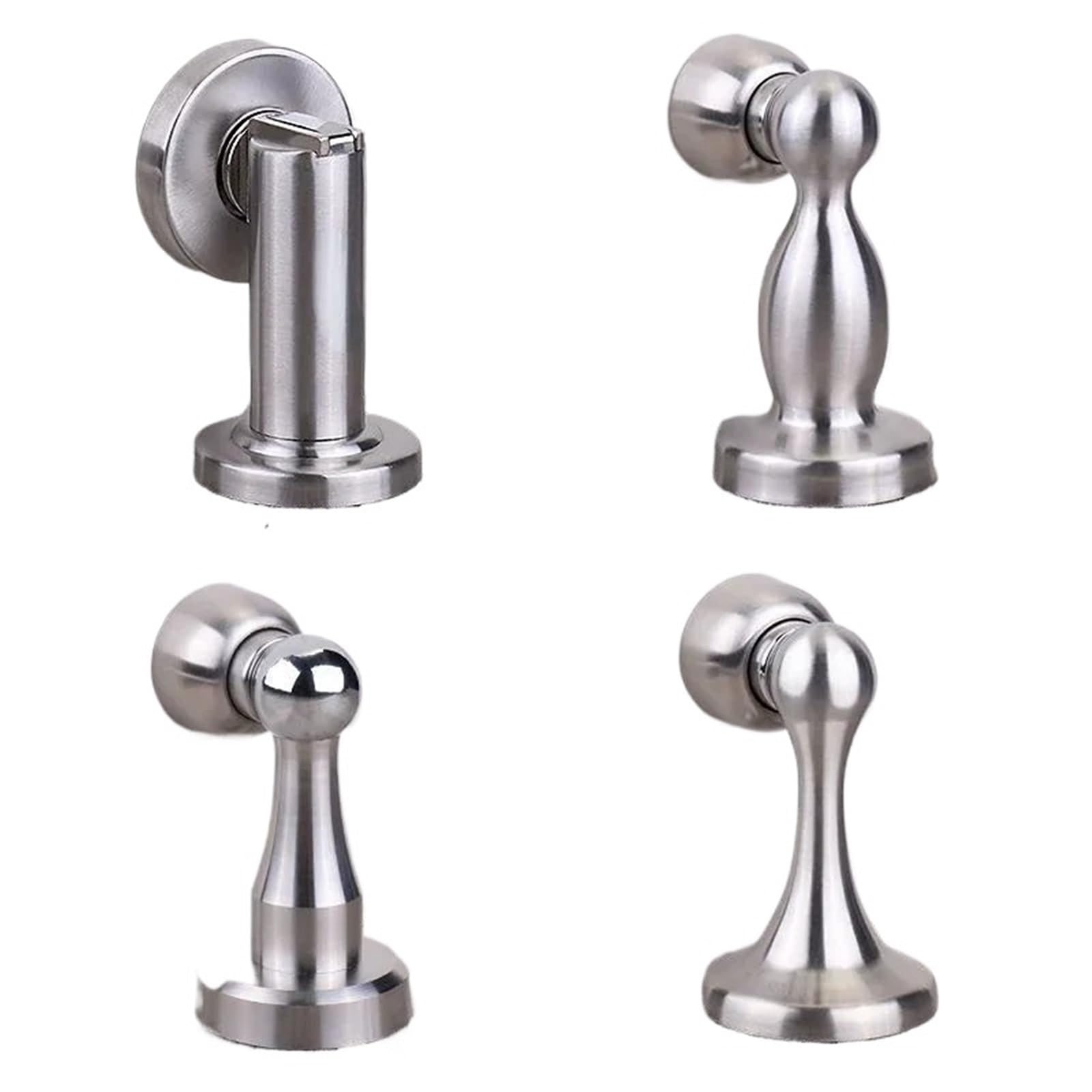 Kdhcvkz 139A 1Pcs Magnetic Perforated Door Stopper Available Hidden Doorstop(139A)