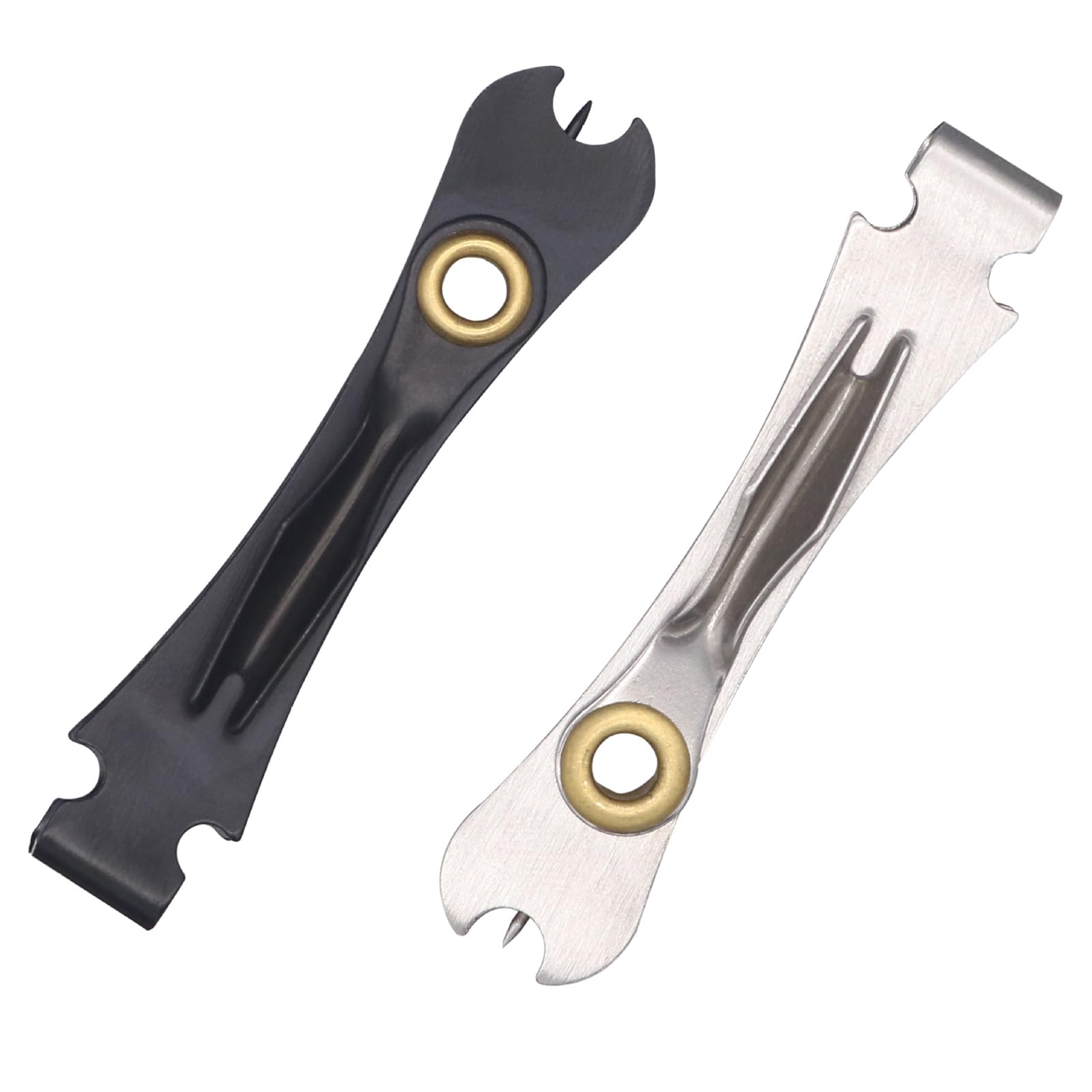 Forbici da pesca piccole mini taglierina per linea PE Esca in acciaio inossidabile (placcatura in tanio di superficie) Strumenti portatili per forbici per pesci antiruggine  18