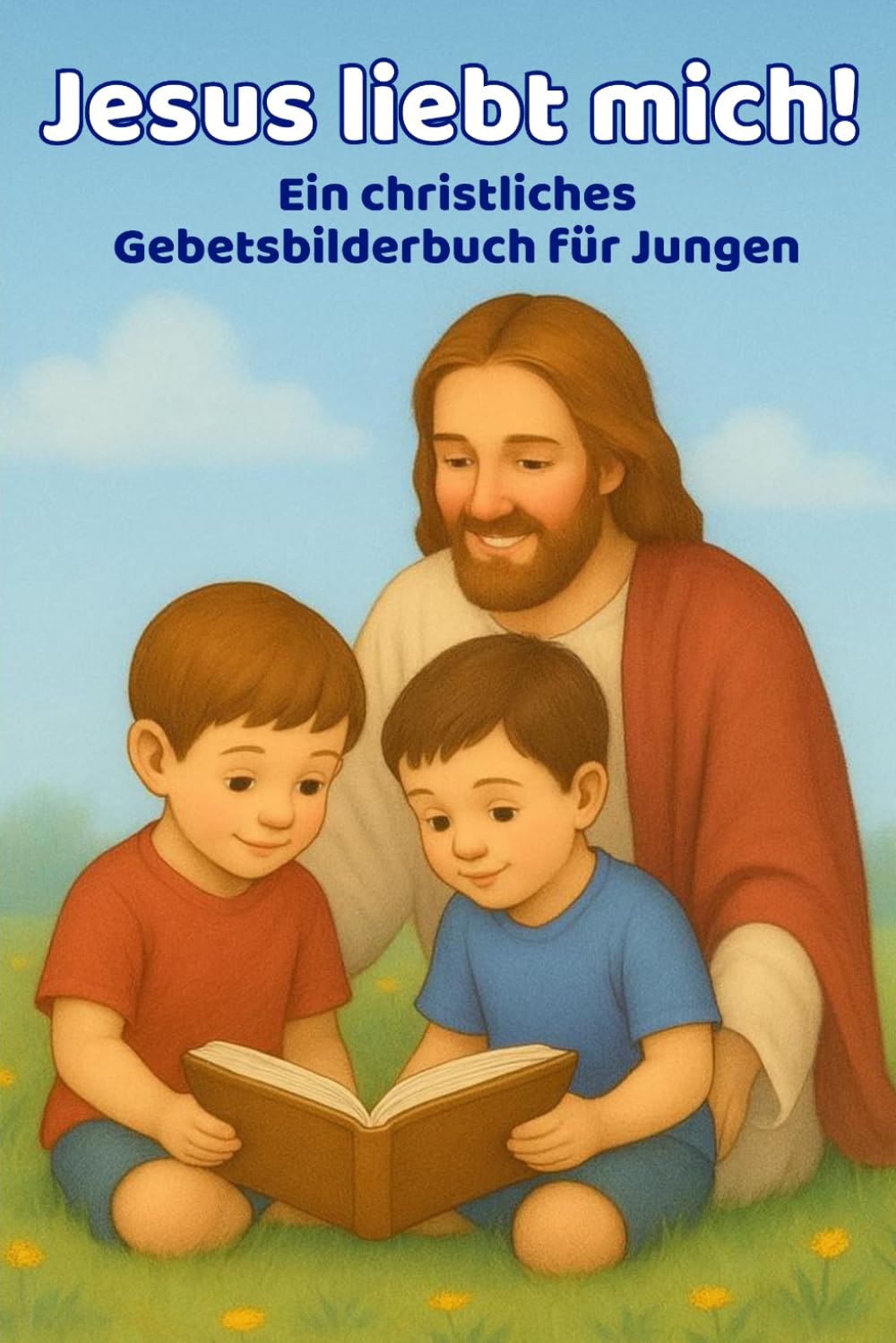 Jesus liebt mich: Ein liebevolles christliches Gebetsbilderbuch für Jungen („Jesus liebt mich“ Mal- und Bilder-Gebetsbücher für Kinder)
