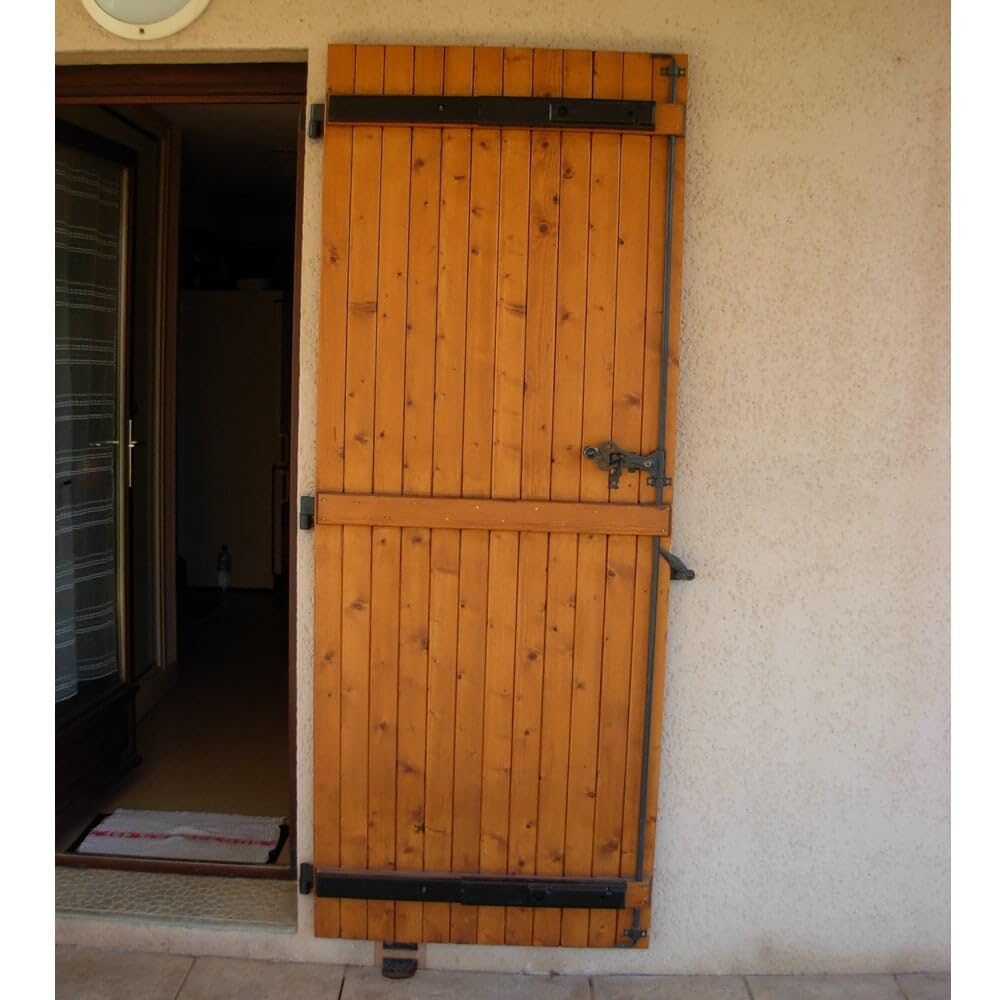 Barre de Très Haute Sécurité coulissante à Verrouillage par clé spéciale 1 vantail
