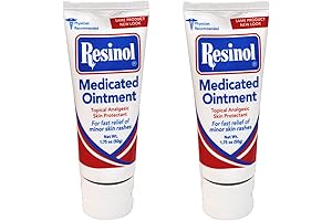 Medicated Ointment - Clinically Proven for Eczema Relief - 1.75 oz Tube, Pack of 2