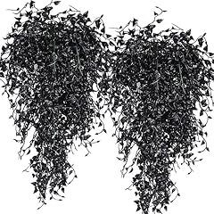 Hanging Plants Black 4pcs