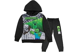 Minecraft Boys 2 Piece Fleece Pajamas Set