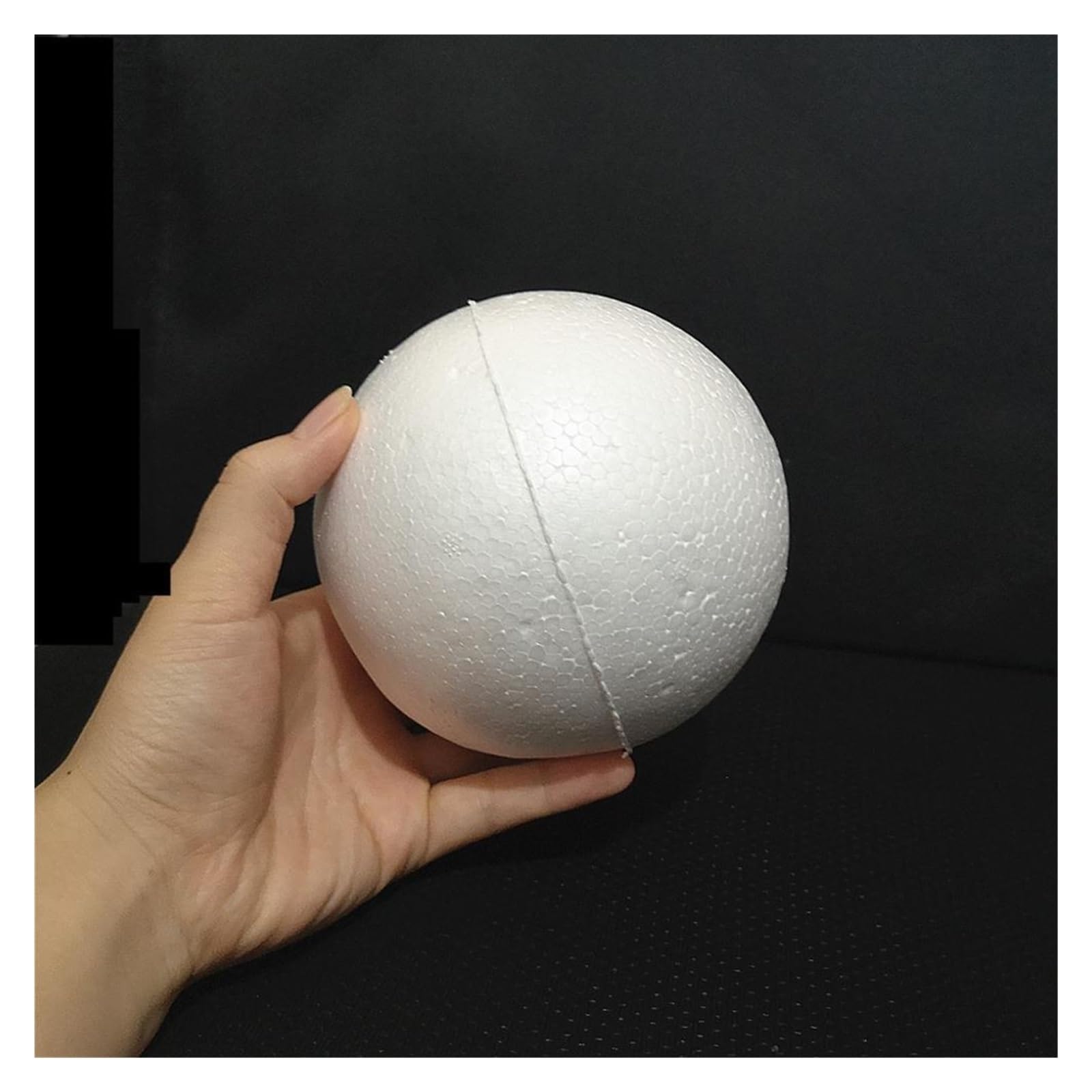200 Palline Di Polistirolo Per Artigianato Natalizio - Set Da 1,2 Cm E 1,7 Cm, Sfere Lisce Per Decorazioni Fai-da-Te, Progetti Scolastici E Hobby
